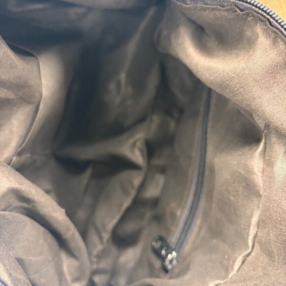 KVKY Women Canvas Tote Handbag Vintage Shoulder Crossbody Bag Tan - Picture 7 of 7